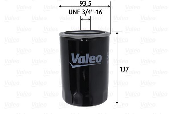 Filtro de óleo VALEO ref. 586101
